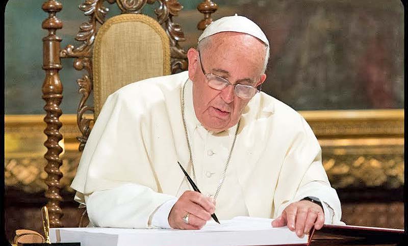 Francisco prepara una encíclica sobre el mundo pospandemia para octubre