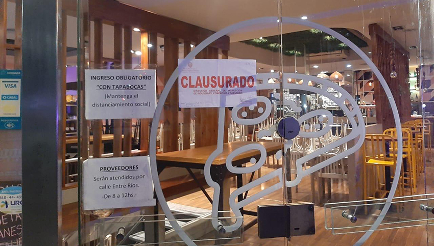 Clausuraron tres bares por incumplir el protocolo Covid-19