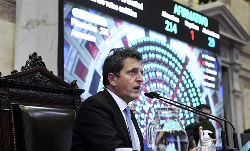 Massa: «Argentina dio un gran paso para normalizar la economía»
