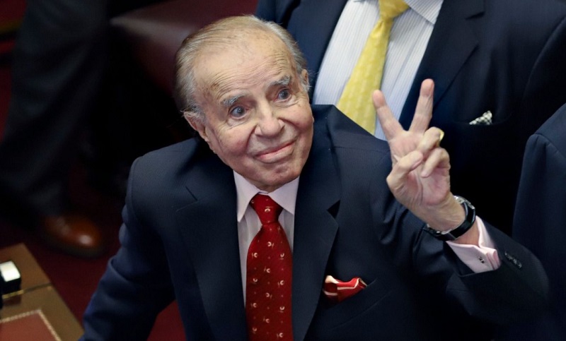 Confirman que Carlos Menem dio negativo de coronavirus