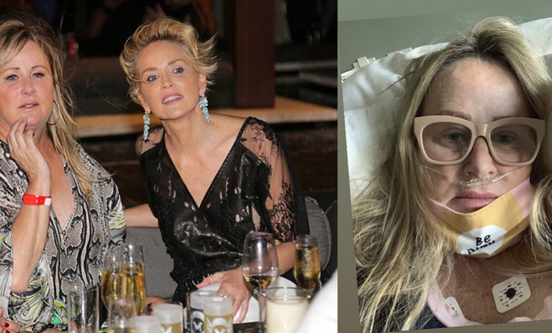 La hermana de Sharon Stone tiene coronavirus y la actriz culpó a quienes no usan tapabocas
