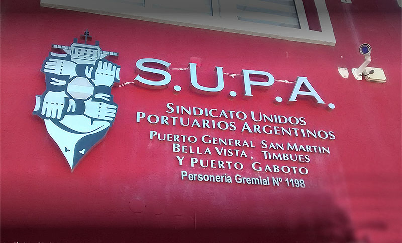 Estibadores portuarios de Puerto General San Martín lograron cobrar pagos atrasados