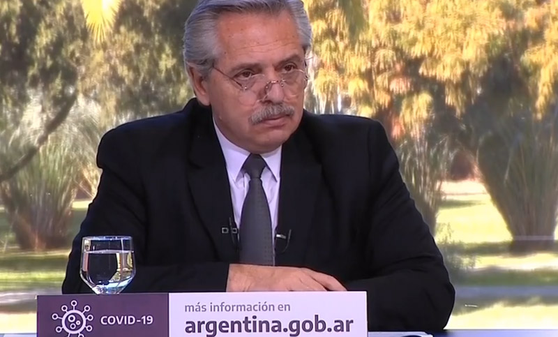 Alberto Fernández llamó a reconocer el trabajo no remunerado de las mujeres