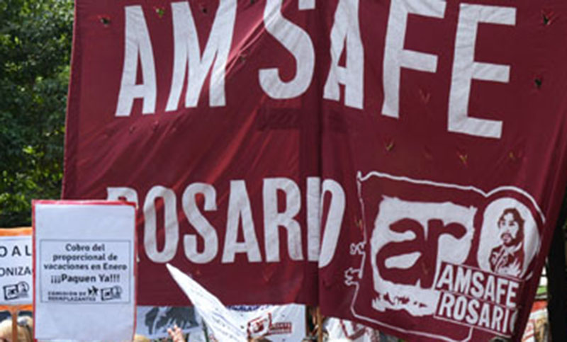 Docentes rosarinos votaron paro de dos semanas e impulsan marcha