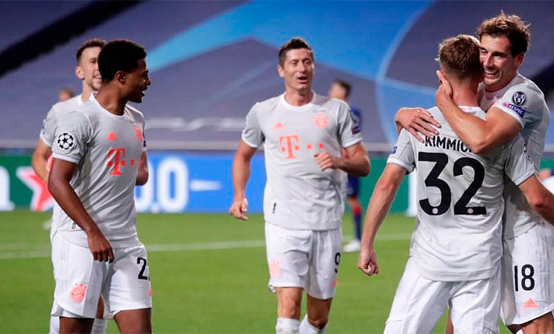Bayern Múnich y Olympique Lyon definen al otro finalista de la Champions League