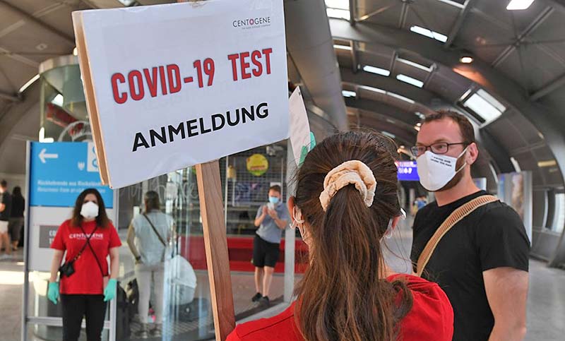 Berlín alertó que está cerca de agotar la capacidad de test para detectar coronavirus