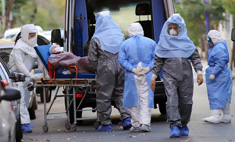 Argentina superó los 10 mil nuevos contagios de coronavirus en un día