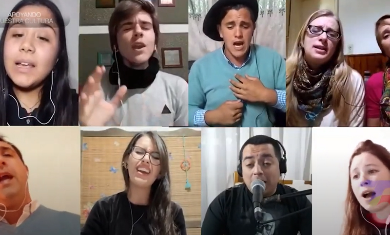 Artistas de todo el país se unieron para cantar “Cuando todo esto pase”