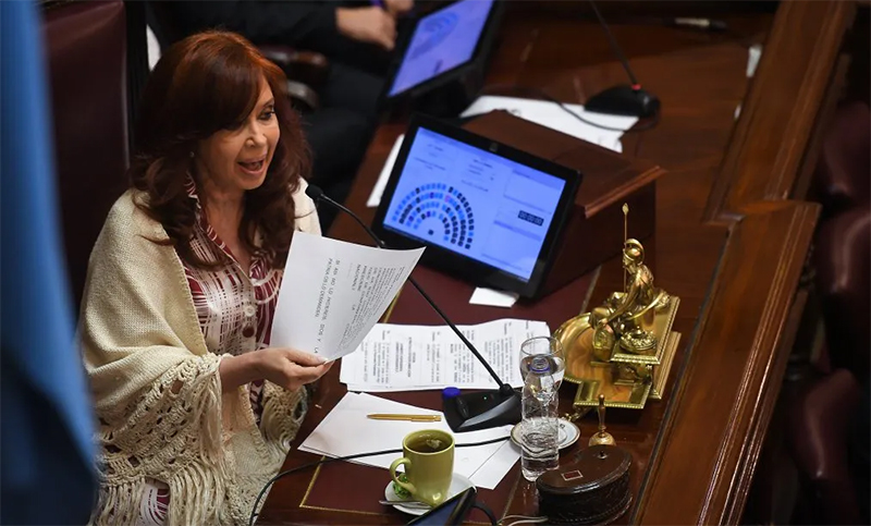 Cristina Kirchner inició una demanda contra Google