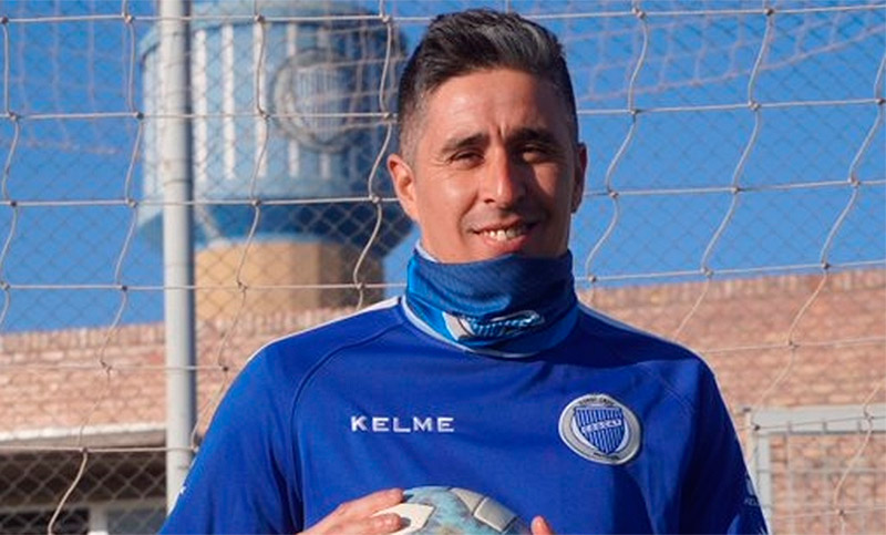 El arquero Nelson Ibáñez sorprendió al volver a Godoy Cruz