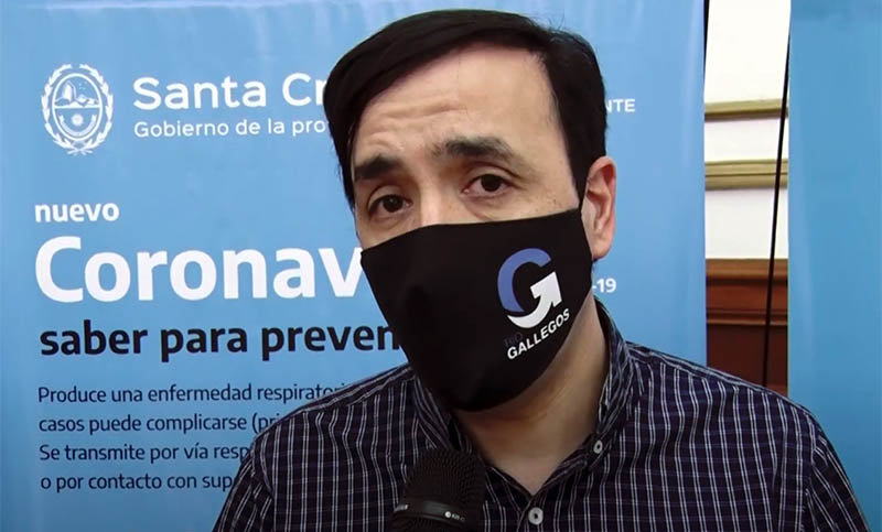 El intendente de Río Gallegos, con coronavirus, está internado en el hospital regional