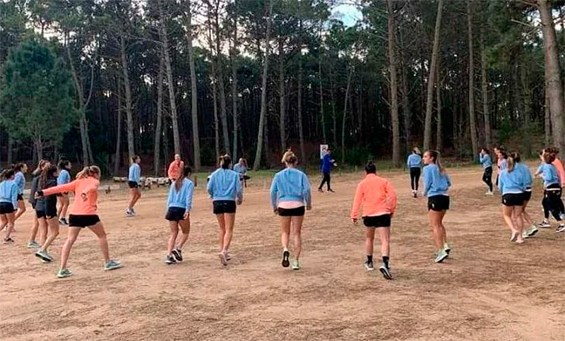 Las Leonas llegaron a Pinamar para realizar una intensa pretemporada