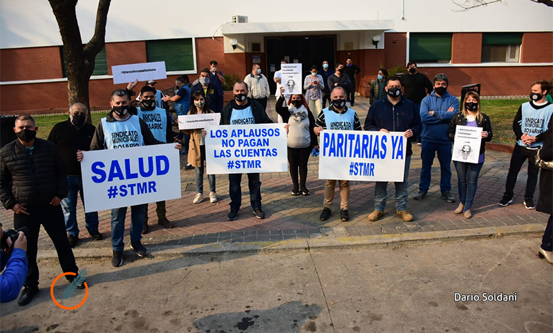 Sin propuesta salarial, comenzó el paro de trabajadores municipales