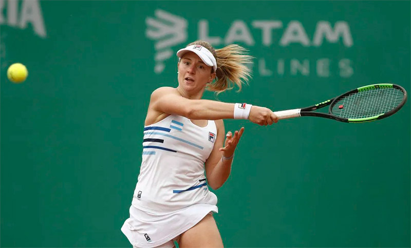 La rosarina Podoroska quedó eliminada en la primera ronda del WTA de Palermo