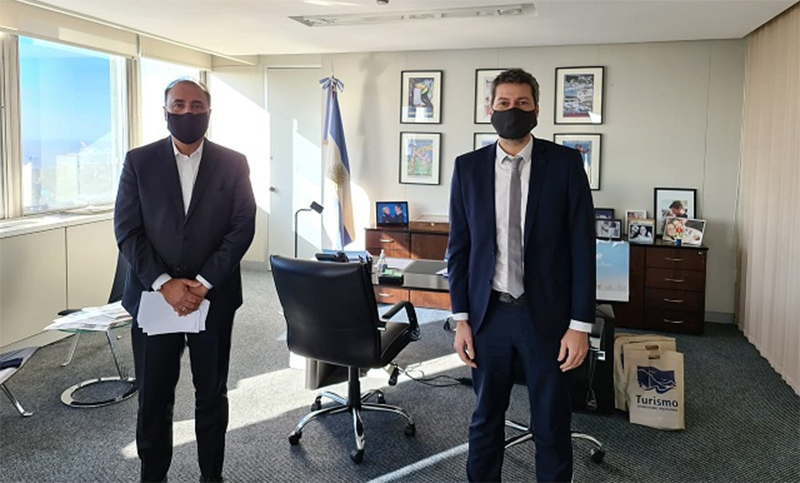 El presidente de Osecac se reunió con el ministro de Turismo y Deporte de la Nación