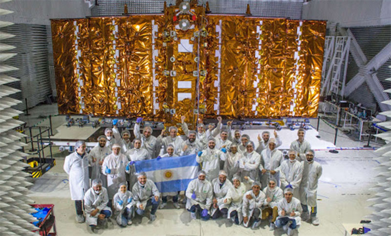 Satélite argentino Saocom 1B será lanzado el 27 de agosto desde Estados Unidos
