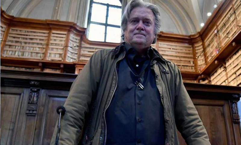 Arrestaron a Steve Bannon, ex asesor de Donald Trump