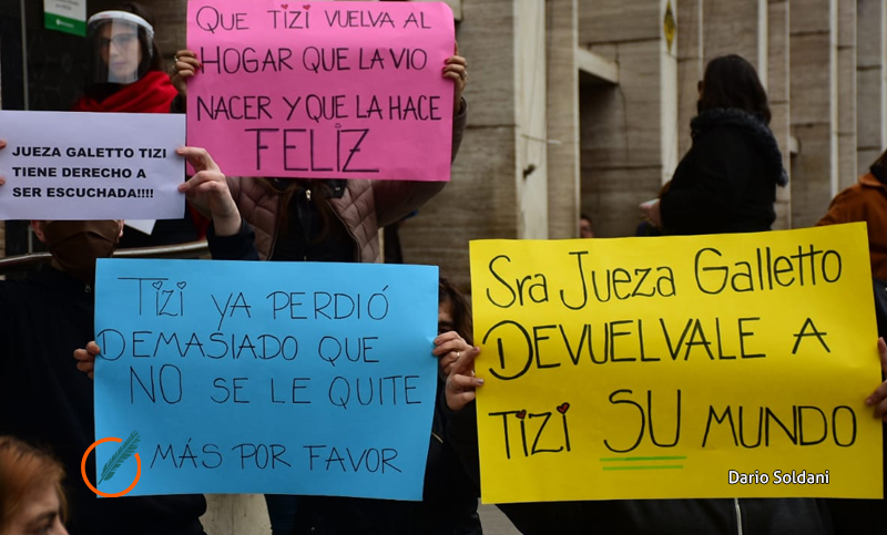 Reclamo por la guarda de Tiziana Guenchul: «Todo su mundo le fue arrebatado de un día para otro»