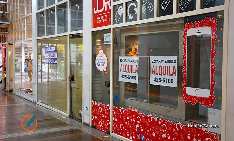 Evolución de la crisis en galerías y comercios céntricos de Rosario