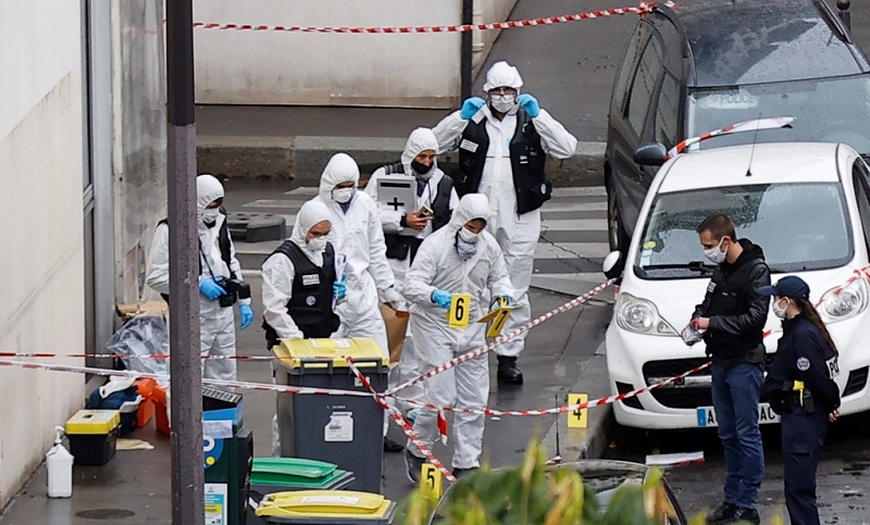 Ocho personas fueron detenidas por ataque en la exsede de la revista Charlie Hebdo
