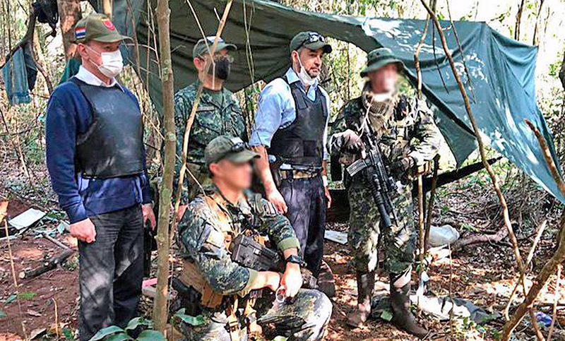 El Gobierno paraguayo confirma el enfrentamiento con un campamento de un grupo guerrillero