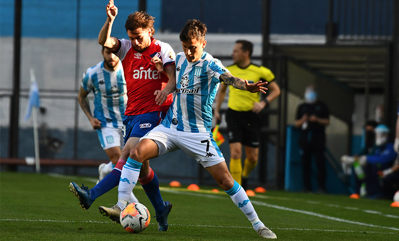 Racing no pudo con Nacional y cayó por la mínima diferencia