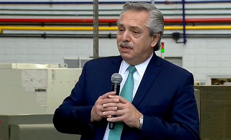 Fernández: «Cuando unos ganan mucho y otros poco, no es una sociedad, es una estafa»