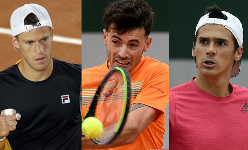 Schwartzman, Londero y Coria, ganaron en Roland Garros