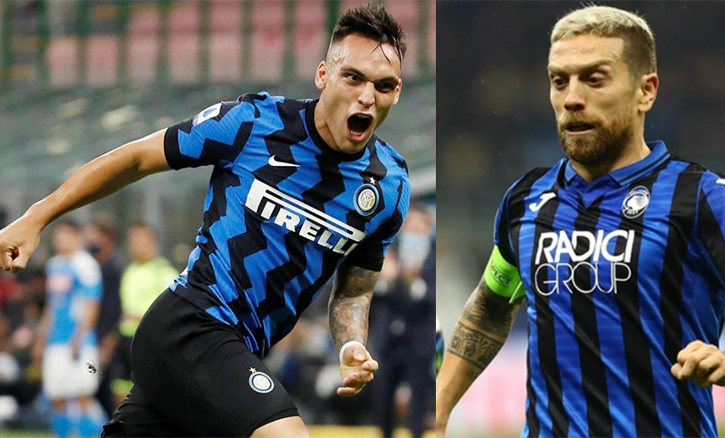 Lautaro Martínez y Papu Gómez, volvieron a anotar en el Calcio italiano