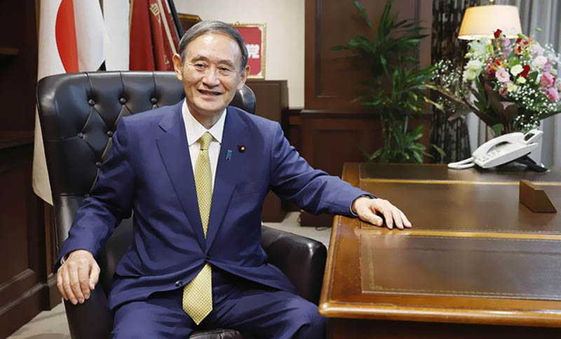 Suga fue elegido nuevo primer ministro de Japón en reemplazo de ShinzoAbe