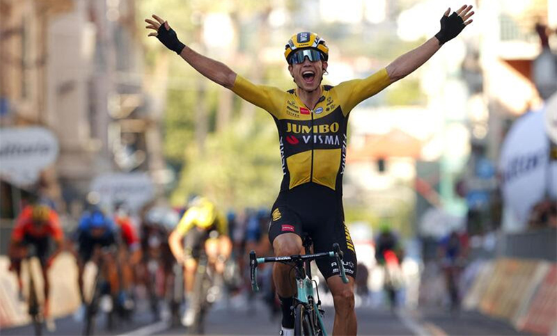 Triunfo espectacular de Wout Van Aert en la séptima etapa del Tour de Francia