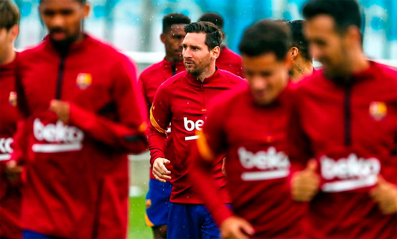 Messi ya es uno más del grupo
