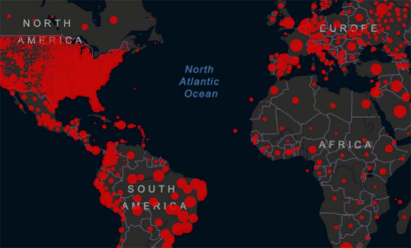 Ya son más de 28,3 millones los infectados de coronavirus en el mundo