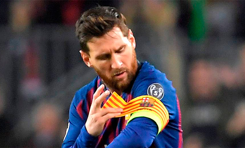 Messi fue reelegido como capitán del Barcelona para la nueva temporada