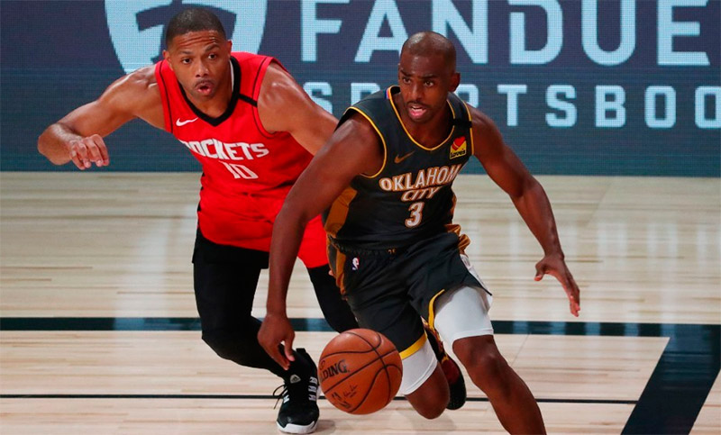 Oklahoma City Thunder lleva a Houston Rockets al séptimo juego