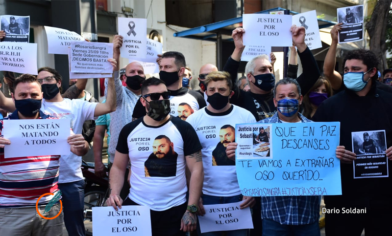 Justicia para el «Oso»: marcha de familiares y amigos de Sebastián Cejas