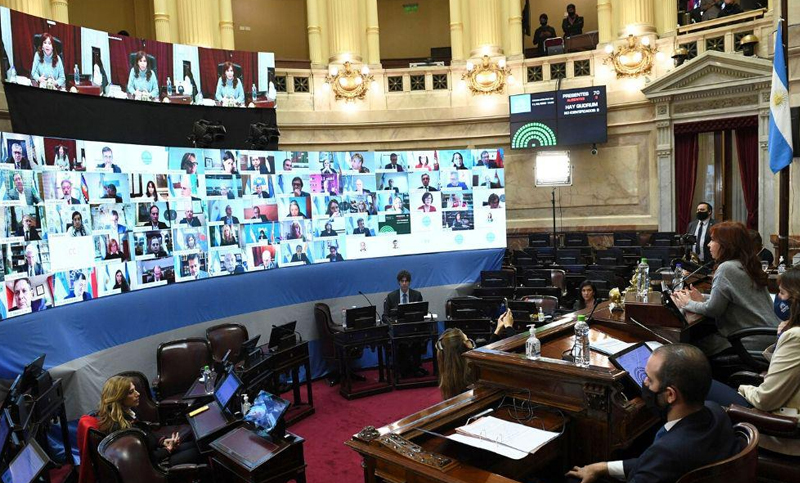 El Senado aprobó el DNU que declaró «servicio esencial» a las telecomunicaciones