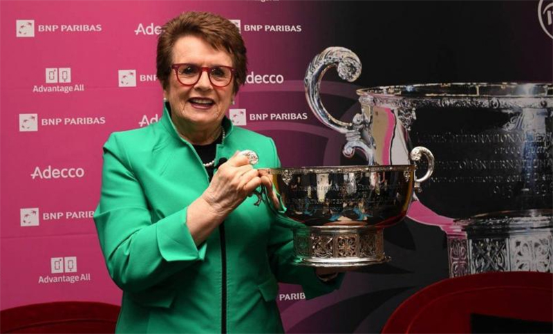 La Copa Federación pasa a llamarse Copa Billie Jean King en homenaje a la exjugadora