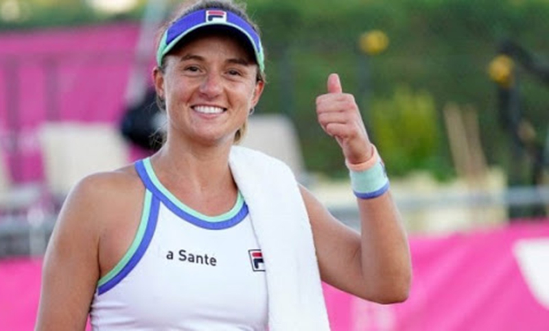 La rosarina Nadia Podoroska se consagró campeona en Francia