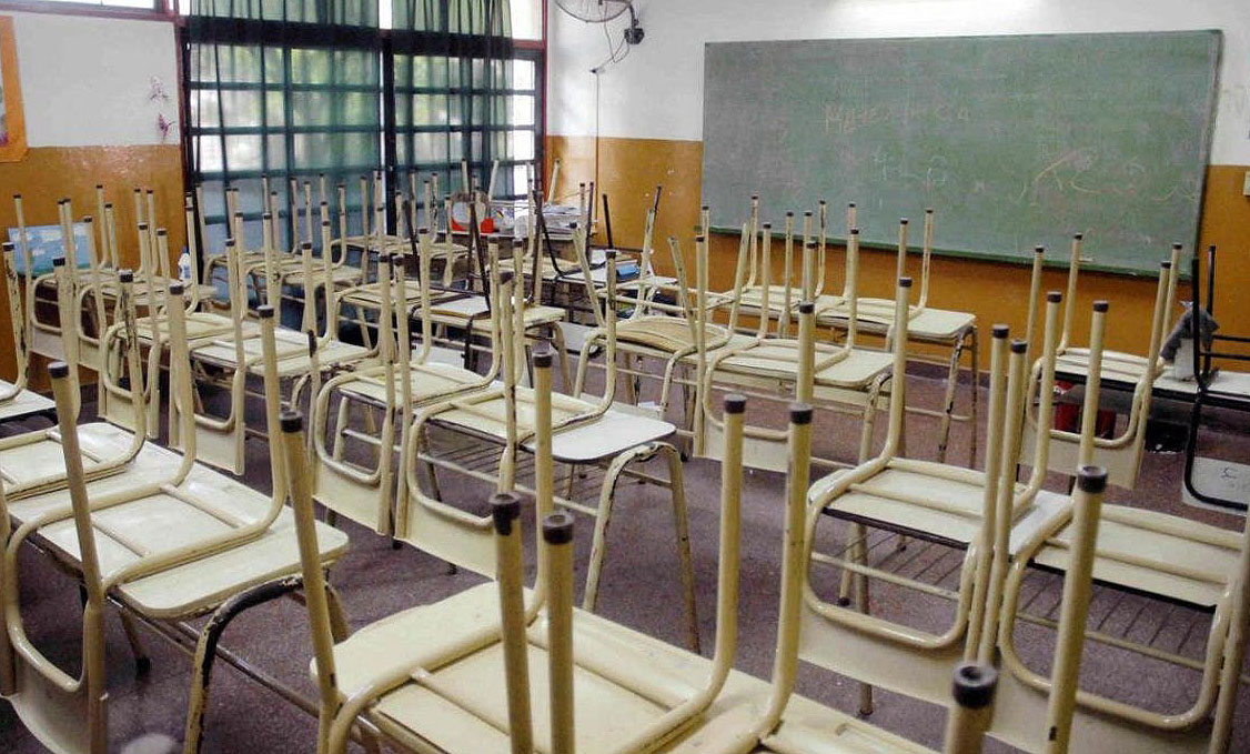 Gremio docente realiza paro en la ciudad de Buenos Aires en rechazo a la vuelta a clases presenciales