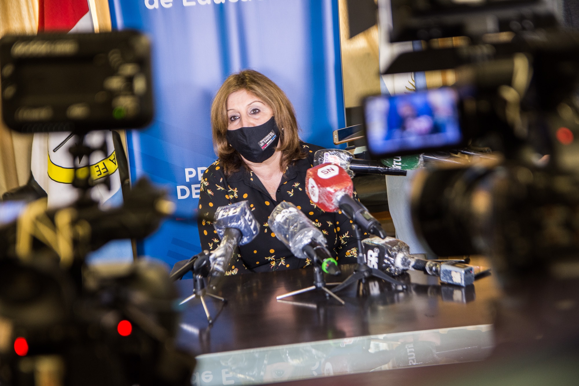 La ministra Cantero afirmó que no es momento de retornar a las clases presenciales