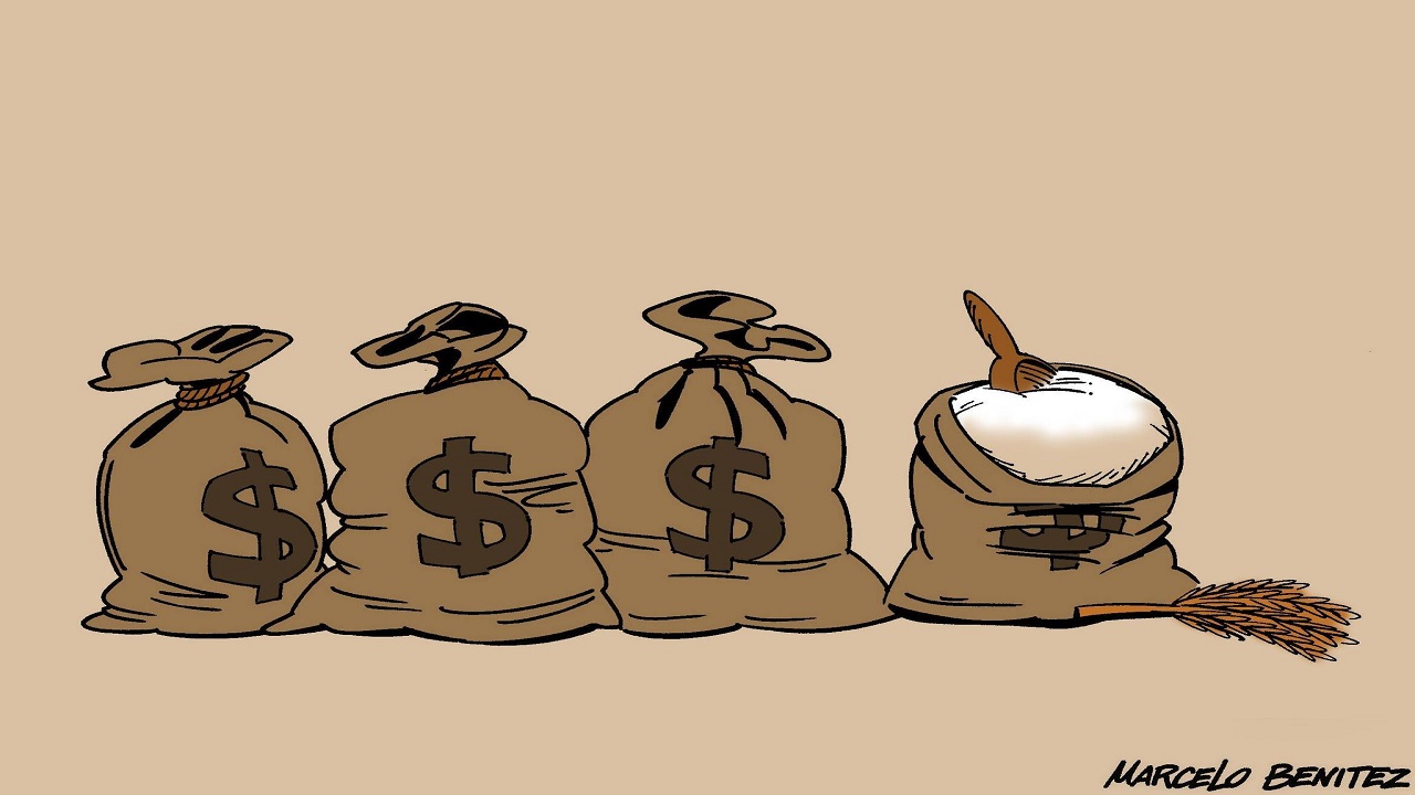 Aumento del valor de la harina