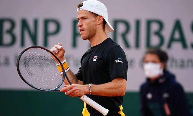 Schwartzman consigue el pasaje a cuartos de final de Roland Garros