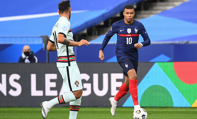 Empate sin goles en Francia-Portugal