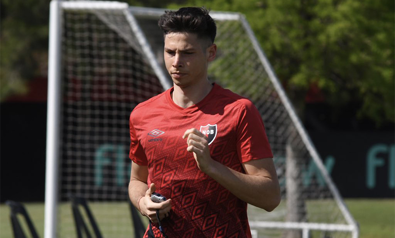 Capasso firmó el contraro y tuvo su primer entrenamiento en Newell’s
