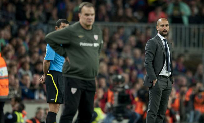 Guardiola: «Bielsa es el entrenador más auténtico de todos los tiempos»