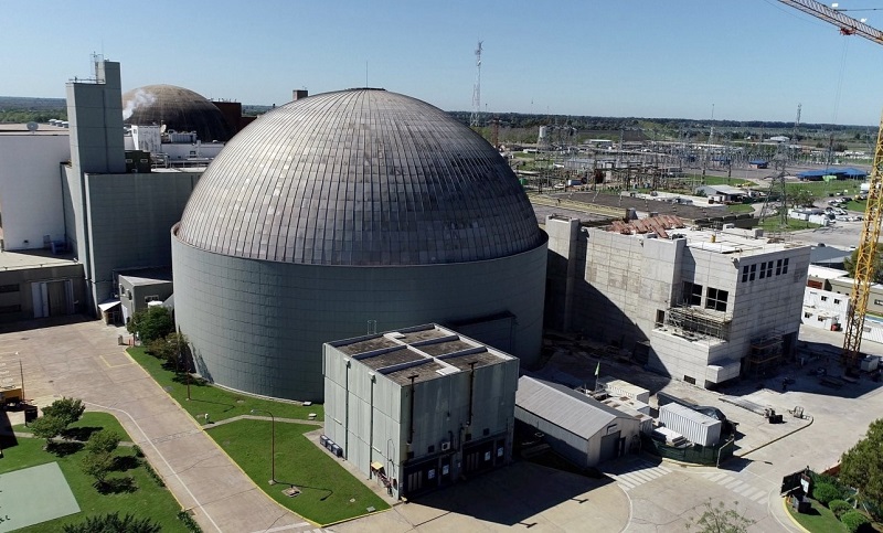 Argentina superó su récord histórico en generación de energía nuclear 