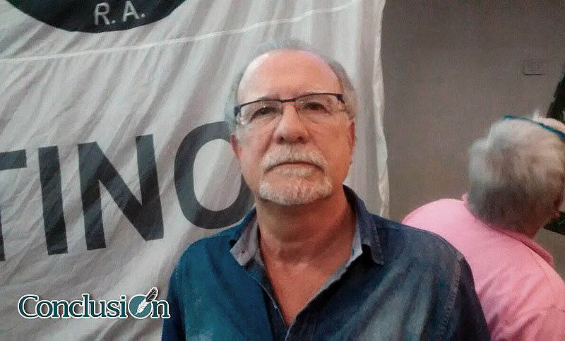 Plaini denunció a «grupos desestabilizadores al Gobierno» en la marcha opositora