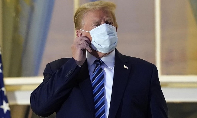 Tras tener coronavirus, Trump fue dado de alta y continúa con su campaña electoral