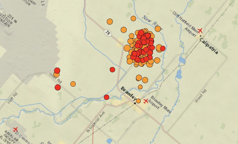 Más de 240 terremotos azotaron California y advierten que pueden llegar peores